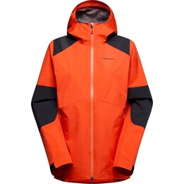 Chaqueta de mujer con membrana La Sportiva Roseg GTX Jacket - rojo cereza/negro talla: s