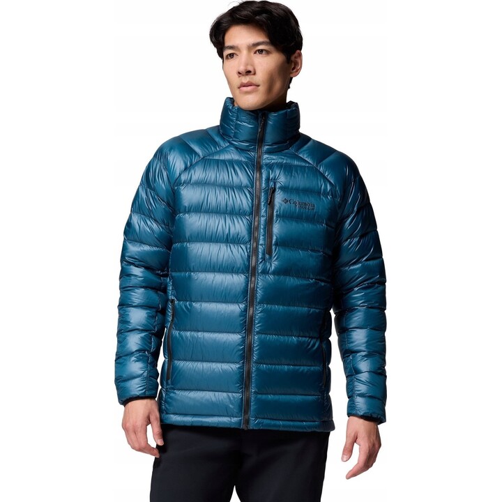 Kurtka ocieplana Columbia Arctic Crest Down Jacket - everblue rozmiar: m