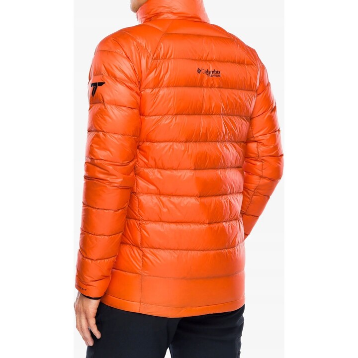 Kurtka puchowa Columbia Arctic Crest Down Jacket - zing rozmiar: l