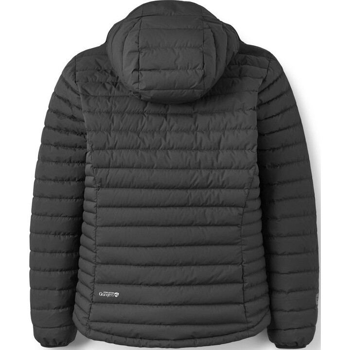 Rab Microlight Windstopper Down Jacket with Hood - Black Size: S
