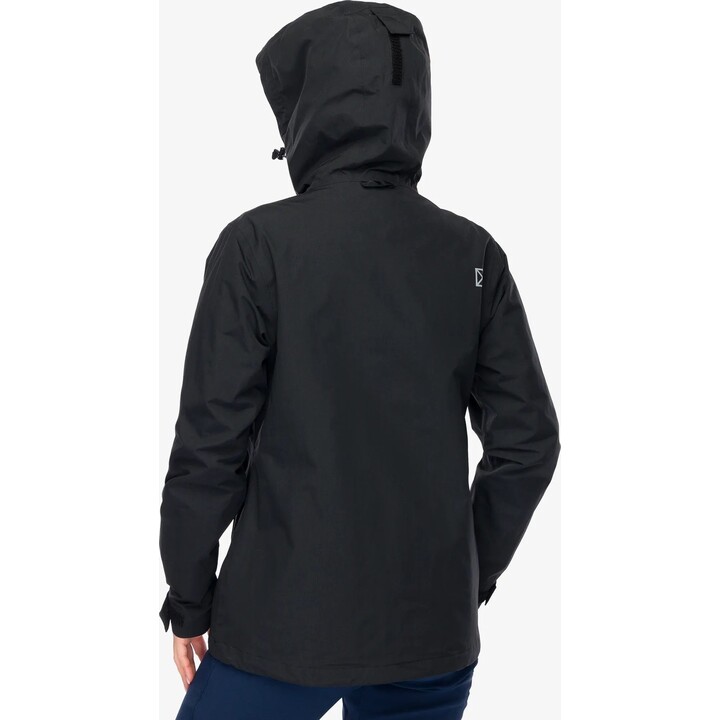 Didriksons Trinya Jacket - Women's Black Waterproof Jacket Size: M