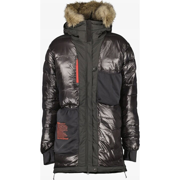 Kurtka ocieplana Didriksons Zeus Parka 2 - black rozmiar: l
