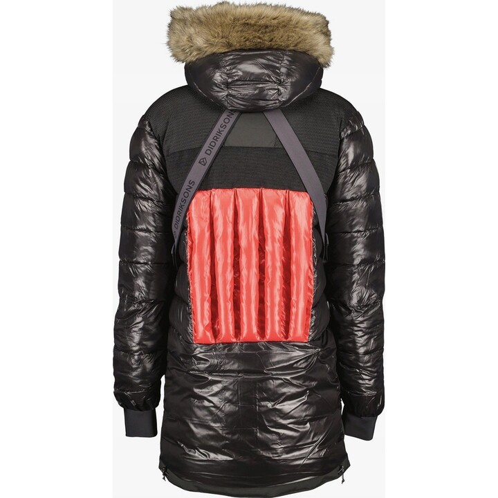 Kurtka ocieplana Didriksons Zeus Parka 2 - black rozmiar: l