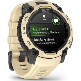 Garmin Instinct 3 AMOLED GPS 45 mm Silikon Citrin/Grau