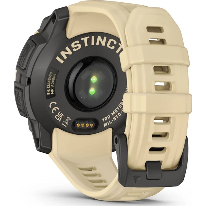 Garmin Instinct 3 AMOLED GPS 45 mm silicone citrino/grigio
