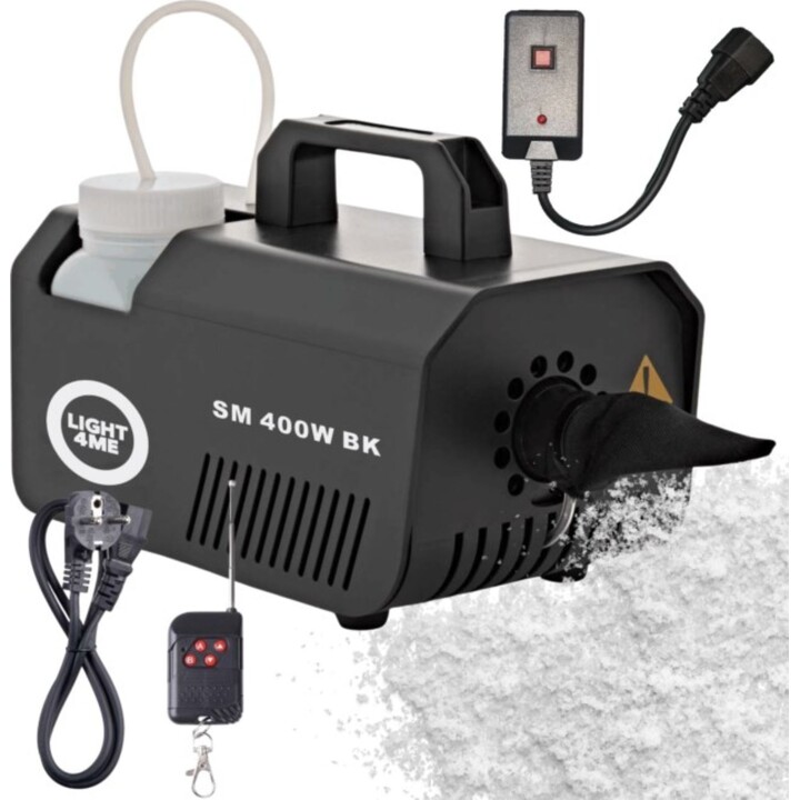 LIGHT4ME SM 400W BK generator wytwornica śniegu cz