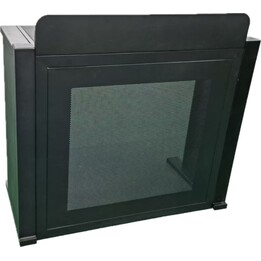 DNA DJ Booth Mesh BK : support professionnel pliable en acier, noir