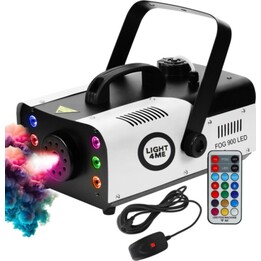 Máquina de humo LED LIGHT4ME FOG 900 con control remoto