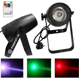 LIGHT4ME PINSPOT 40 40W RGBW faretto da palcoscenico