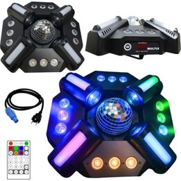 LIGHT4ME MULTIX 3-in-1 Multi-Effect LED Stage Light