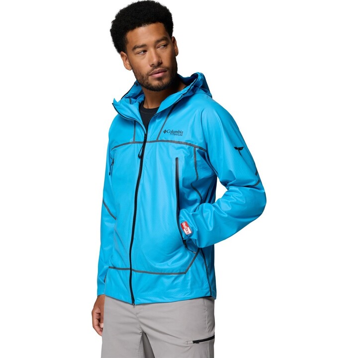 Columbia Cassiar Pro ODX Shell Waterproof Jacket - Compass Blue Size: S