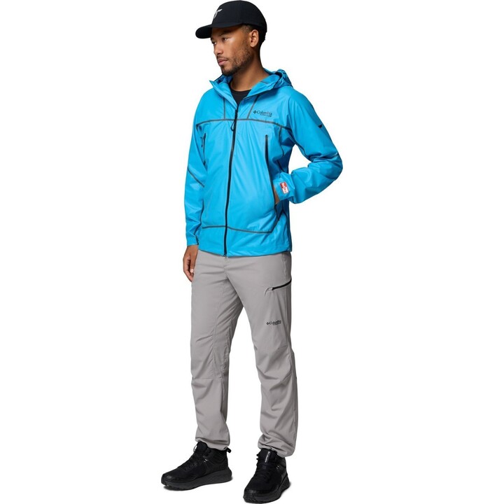 Columbia Cassiar Pro ODX Shell Waterproof Jacket - Compass Blue Size: S