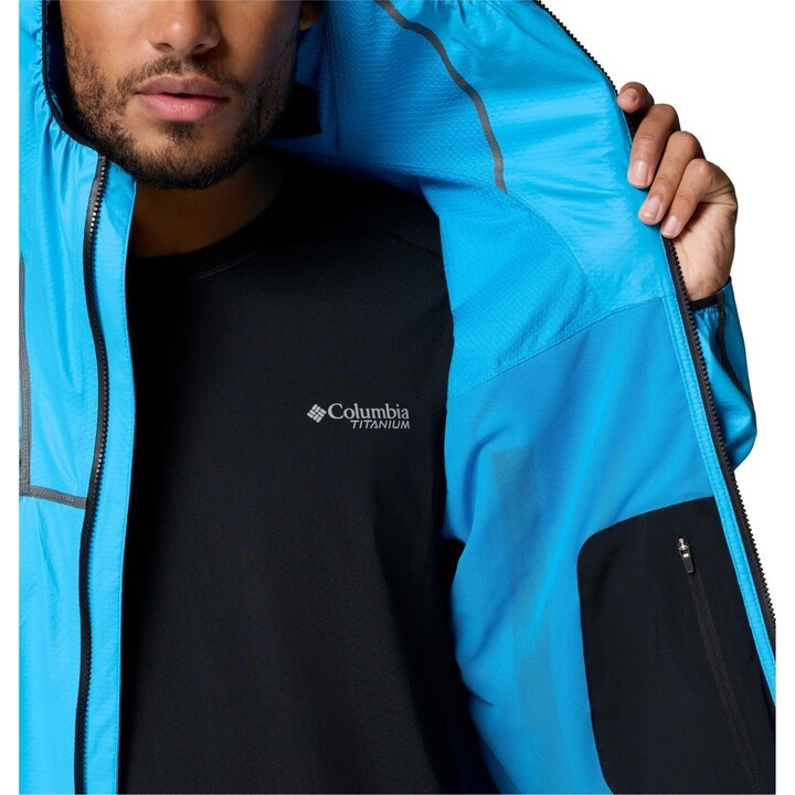 Columbia Cassiar Pro ODX Shell Waterproof Jacket - Compass Blue Size: S