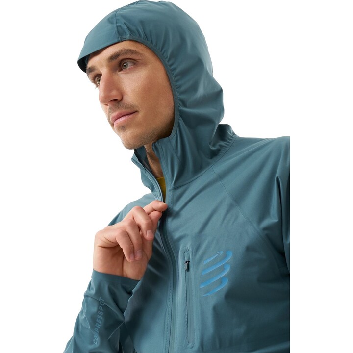 Compressport Tempest - Stargazer Waterproof Running Jacket Size: M