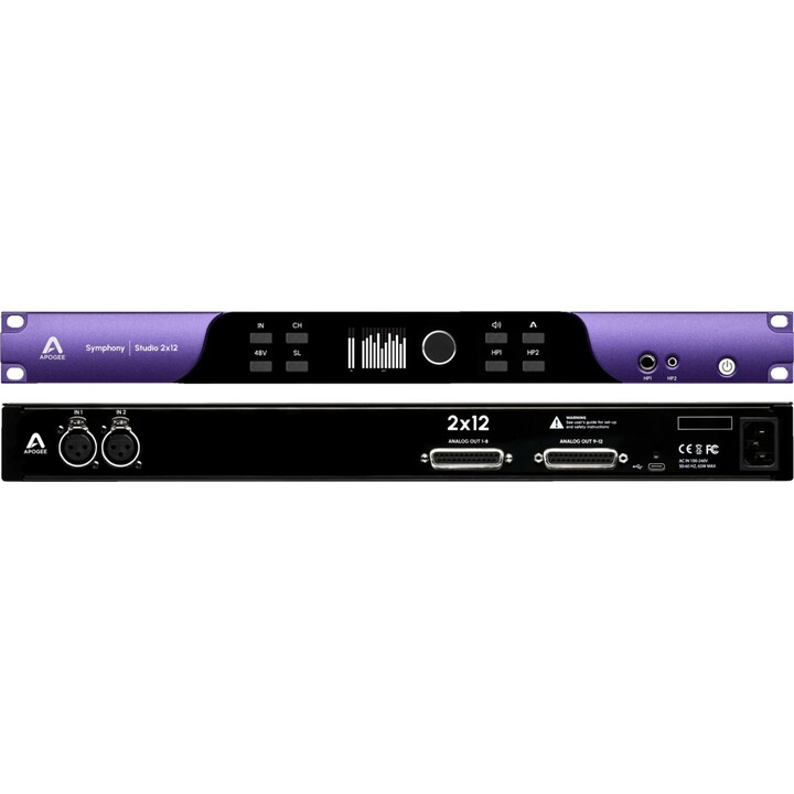 Audio Interface Apogee Symphony Studio 2x12