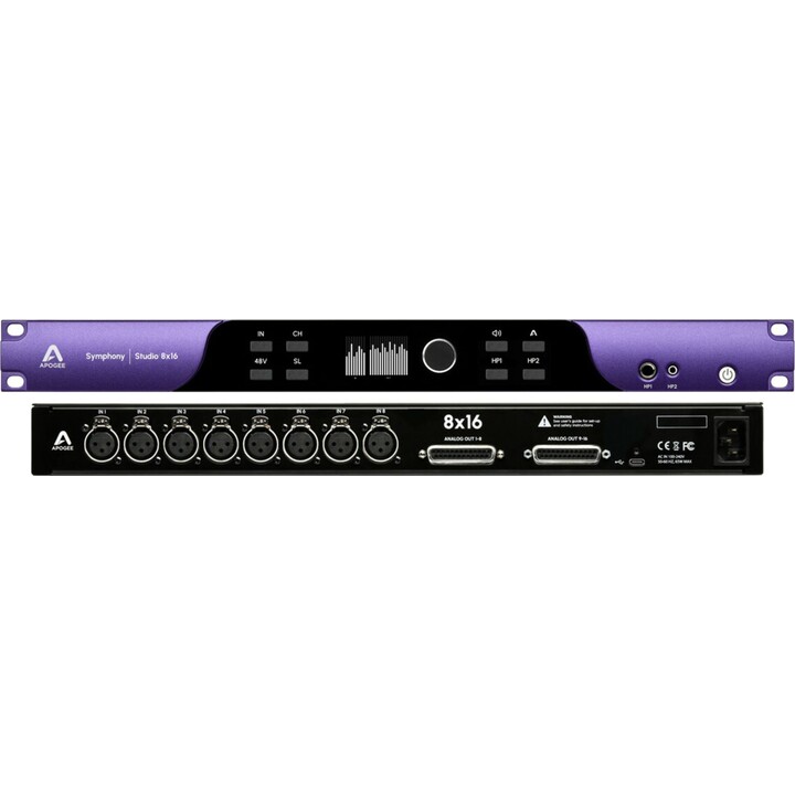 Interface de áudio Apogee Symphony Studio 8x16