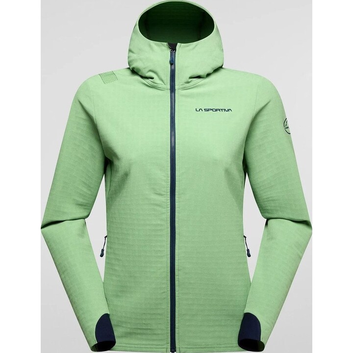 La Sportiva Descender Storm Jacket - Aspen Green/Night Blue Size: XS