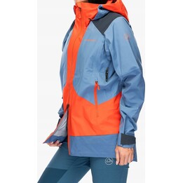 Veste avec membrane pour femme La Sportiva Supercouloir GTX Pro Jkt - cherry tomato/moonlight taille : m