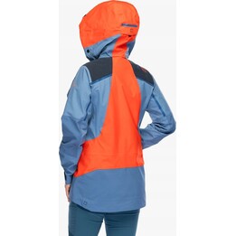 Chaqueta La Sportiva Supercouloir GTX Pro Jkt para mujer con membrana - Cherry Tomato/Moonlight Talla: S