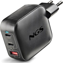 GaN NGS Wandladegerät BUD100WTINY 100W/ 2xUSB Typ-C/ 1xUSB/ 100W