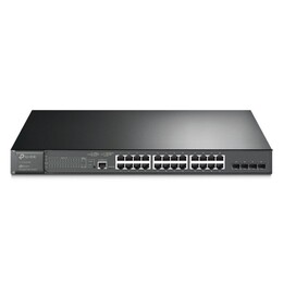 Switch TP-Link Omada Gigabit L2 JetStream TL-SG3428MP com 28 portas/ RJ-45 10/100/1000 PoE/ SFP