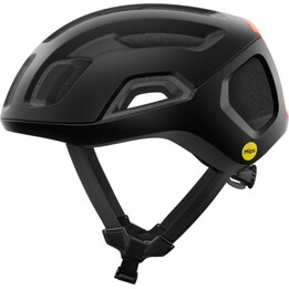 POC Ventral Air MIPS Helmet - 8872 Matte Uranium Black/Matte Fluorescent Orange 50/56