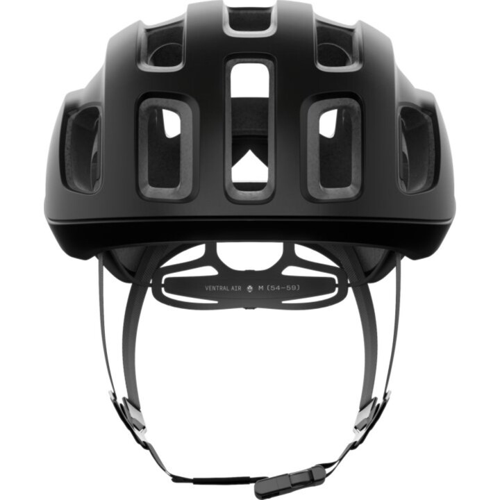 Casco POC Ventral Air MIPS - 8872 Negro uranio mate/Naranja fluorescente mate 50/56