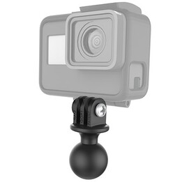 RAM Mounts RAP-B-202U-GOP1 Universeller Adapter für Actionkamera, Schwarz