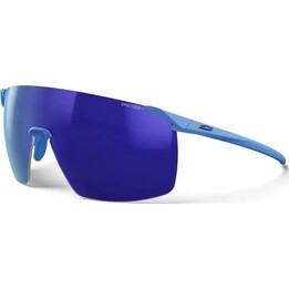 Julbo Faster L Sonnenbrille, lavendelfarbene Gläser, Spectron 3CF Serie, blau verspiegelt
