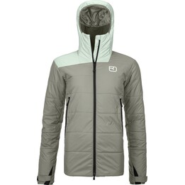 Giacca Ortovox Swisswool Zinal - verde salvia, taglia: M