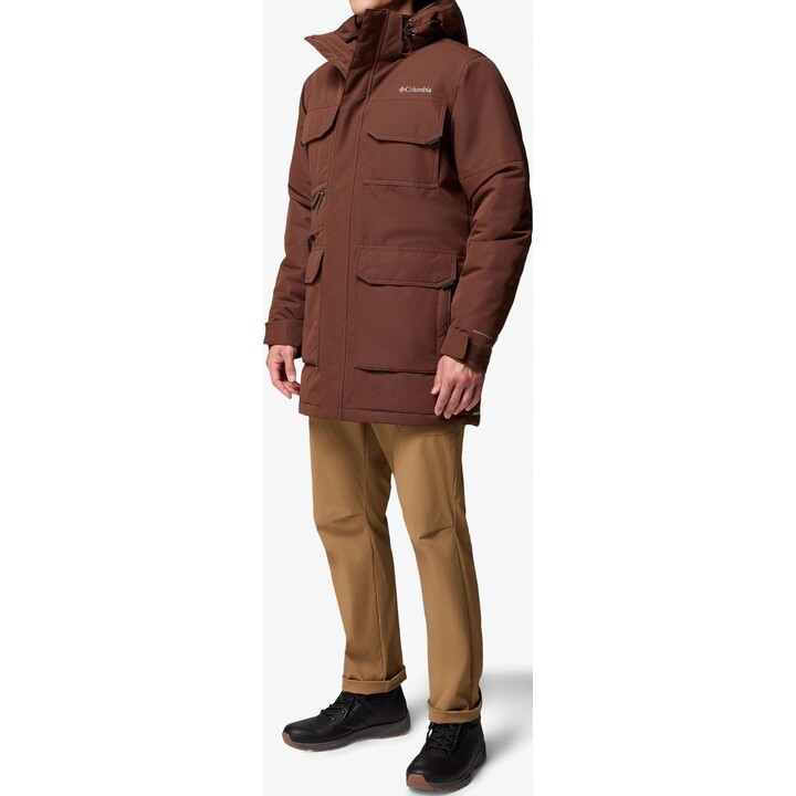Kurtka zimowa Columbia Landroamer II Parka - tobacco rozmiar: m