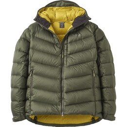 Kurtka puchowa Rab Glaceon Pro Jacket - army/dark pollen rozmiar: s