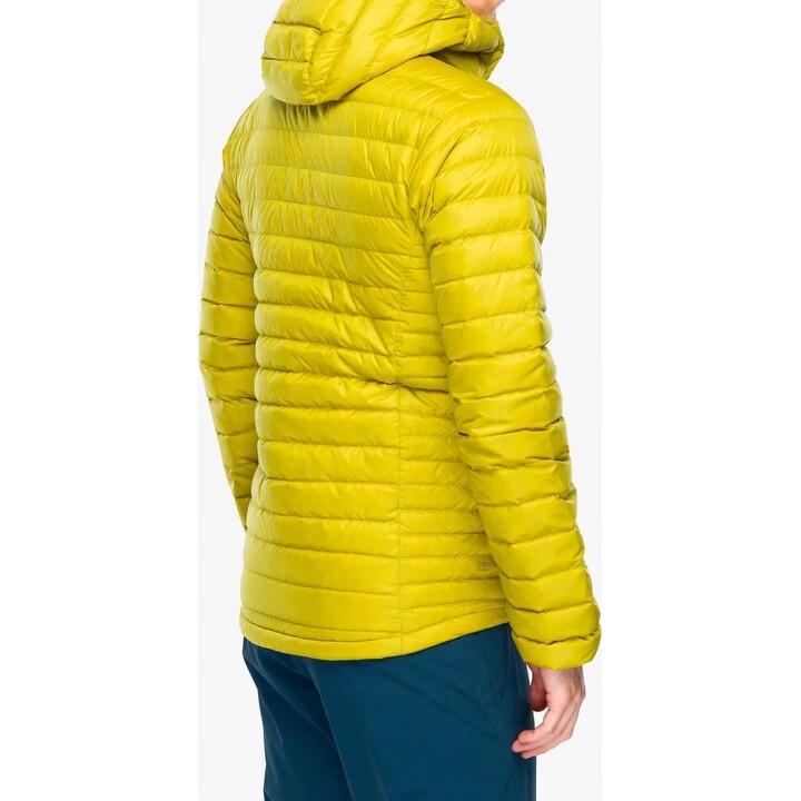 Giacca alpina Rab Microlight - colore polline scuro, taglia: l