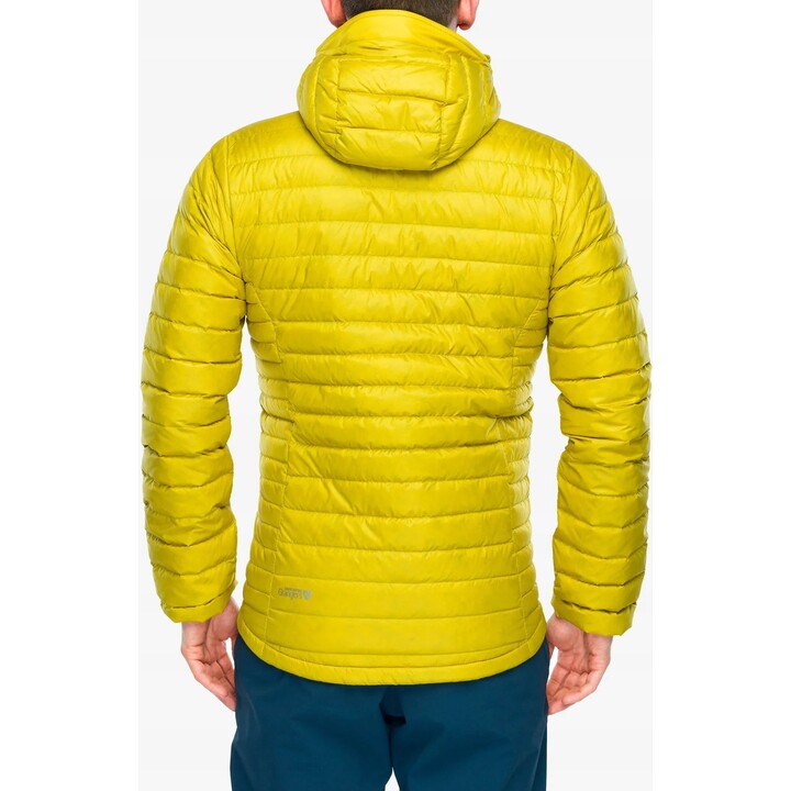 Giacca alpina Rab Microlight - colore polline scuro, taglia: l