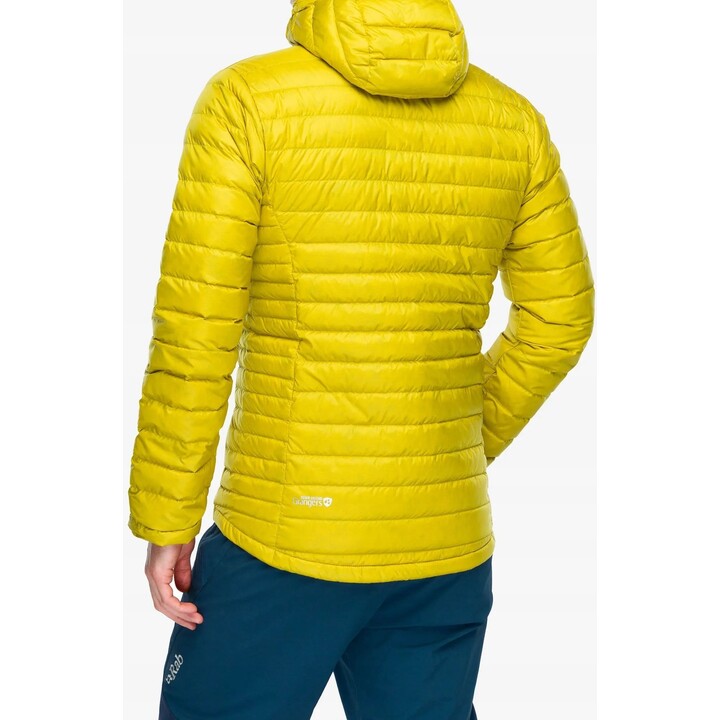 Giacca Rab Microlight Alpine - colore polline scuro, taglia: s