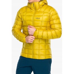 Jaqueta Rab Mythic Alpine - cor pólen escuro, tamanho: G