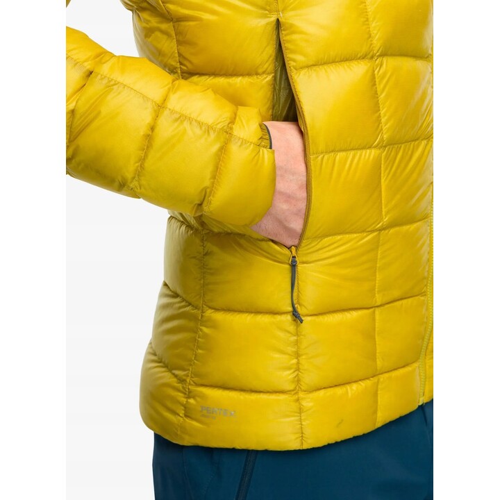 Kurtka puchowa Rab Mythic Alpine Jacket - dark pollen rozmiar: l