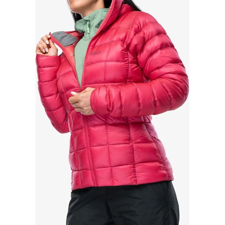 Kurtka puchowa damska Rab Mythic Alpine Jacket - watermelon rozmiar: m