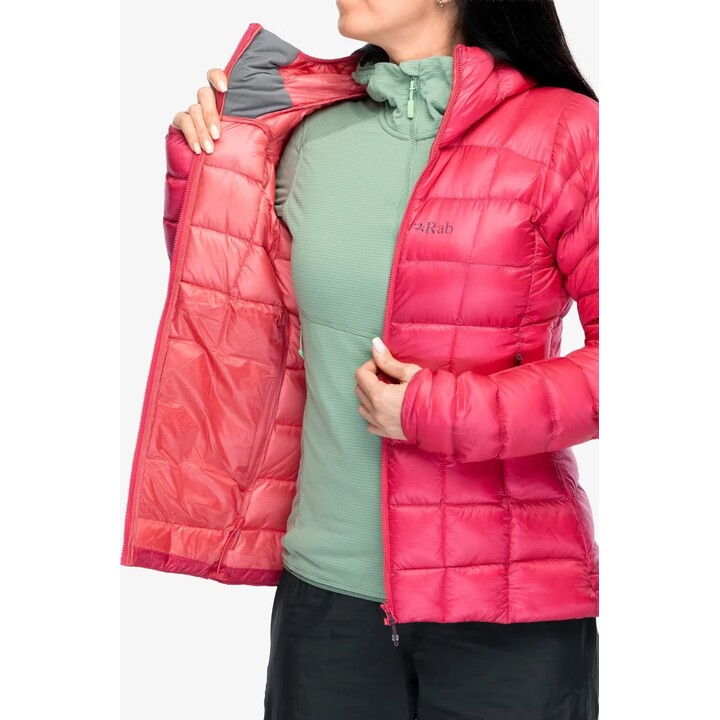 Kurtka puchowa damska Rab Mythic Alpine Jacket - watermelon rozmiar: m
