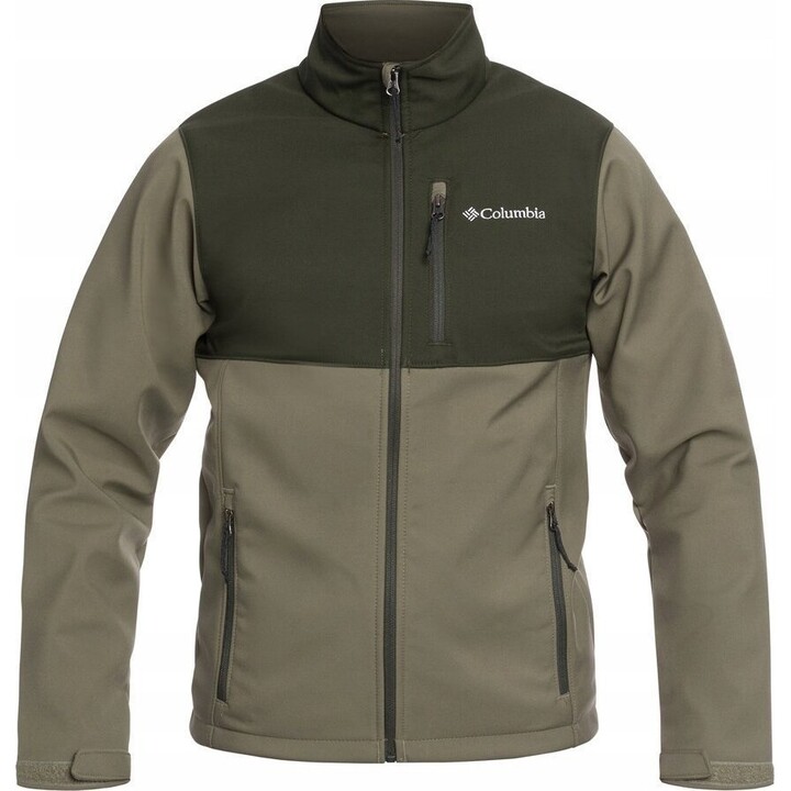 Columbia Ascender Softshelljacke – Steingrün/Landschaftsgrün, Größe: L
