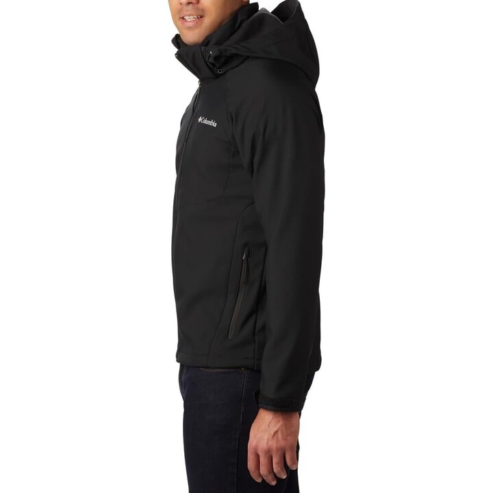 Kurtka softshell Columbia Cascade Ridge III Softshell - black rozmiar: s
