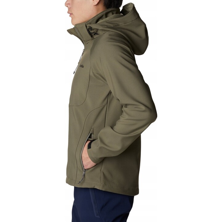 Giacca softshell Columbia Cascade Ridge III - verde pietra, taglia: s