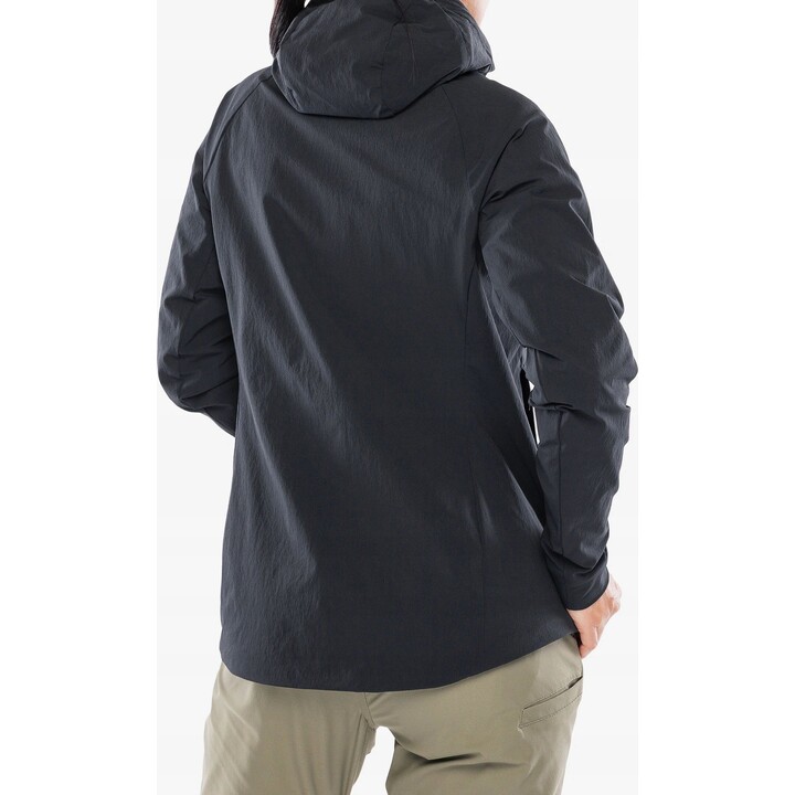 Giacca softshell da donna Montane Khamsin con cappuccio - Nera Taglia: M