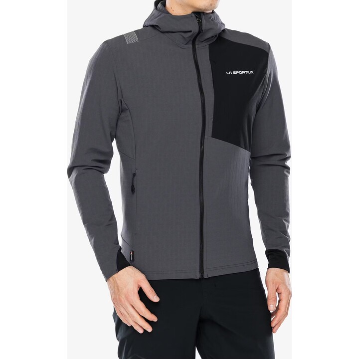 La Sportiva Descender Storm Jacket - Onyx/Chalk Size: L