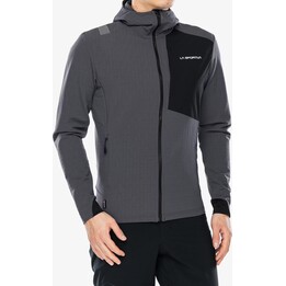 La Sportiva Descender Storm Jacket - Onyx/Chalk Size: M
