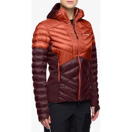 Vaude Sesvenna Pro II Jacket - Women´s insulated jacket, chestnut brown, size M
