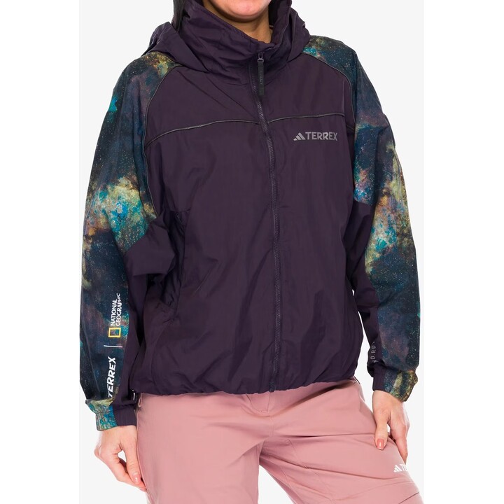 Giacca a vento da donna adidas TERREX WIND.RDY Aurora