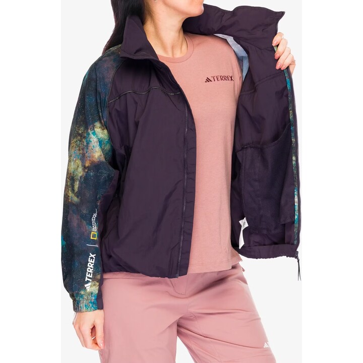 Giacca a vento da donna adidas TERREX WIND.RDY Aurora