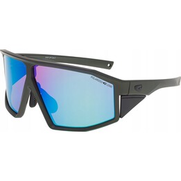GOG Lhotse Polarized Sunglasses - Matte Metallic Green/Black/White/Blue