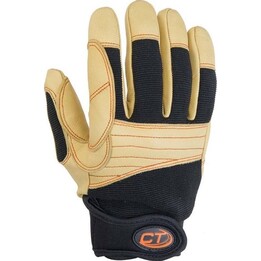 Climbing Technology/SKYLOTEC Progrip Plus Gloves - black/beige, size: XL